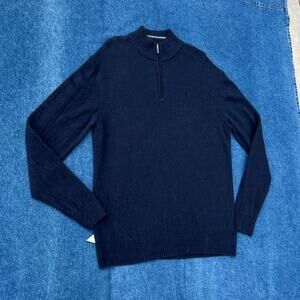 Emi Maglia wool/cashmere 1/4 zip sweater